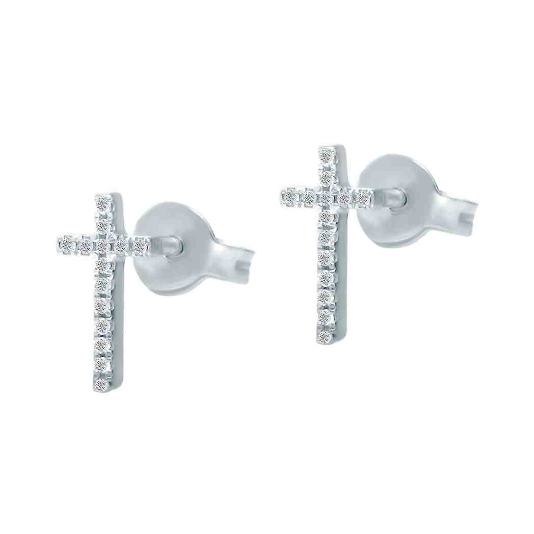 Cross Stud Earring ER21081A